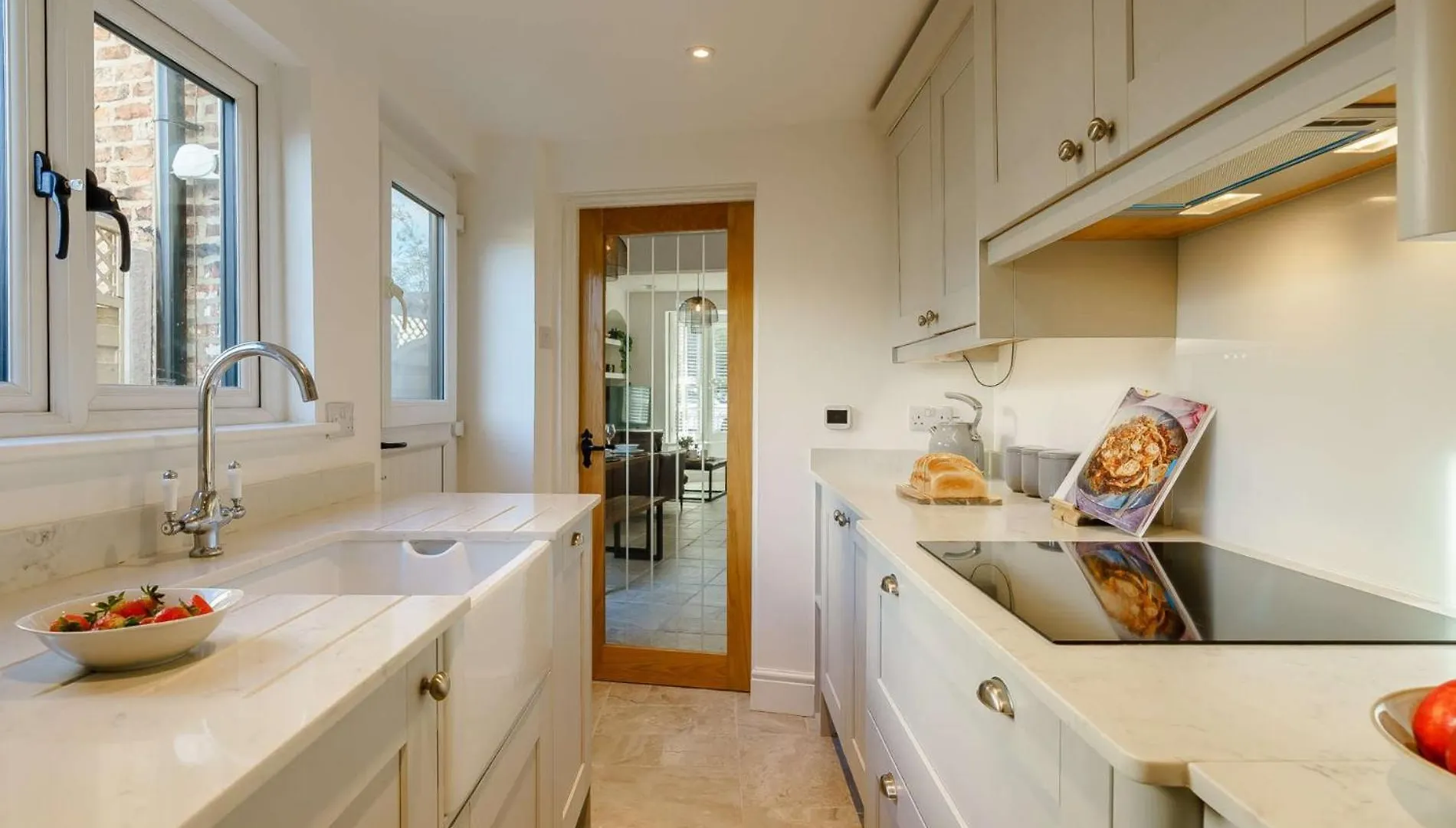 3 Bed House With Hot Tub Great Ayton - Top Terrace